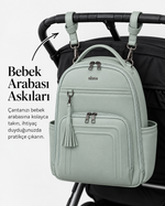 Su Yeşili Anne Bebek Çantası | Alone 9360