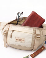 Alone Unisex Bel Çantası -Bej 6060