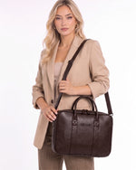 Alone MacBook Organizer Çanta 13"-14"İnç-Kahverengi