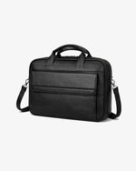 Alone Unisex Evrak Çantası 16" & 17" Laptop Bölmeli | 1017 Siyah