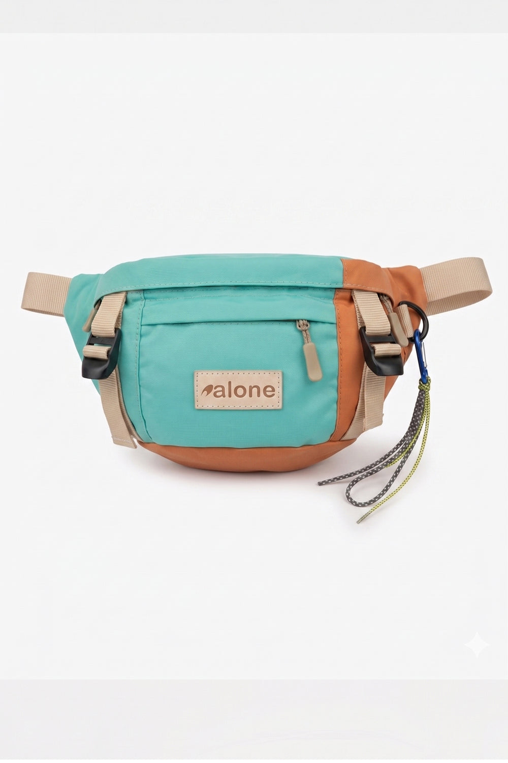 Alone Unisex Bel Çantası -Mavi/turuncu 6060