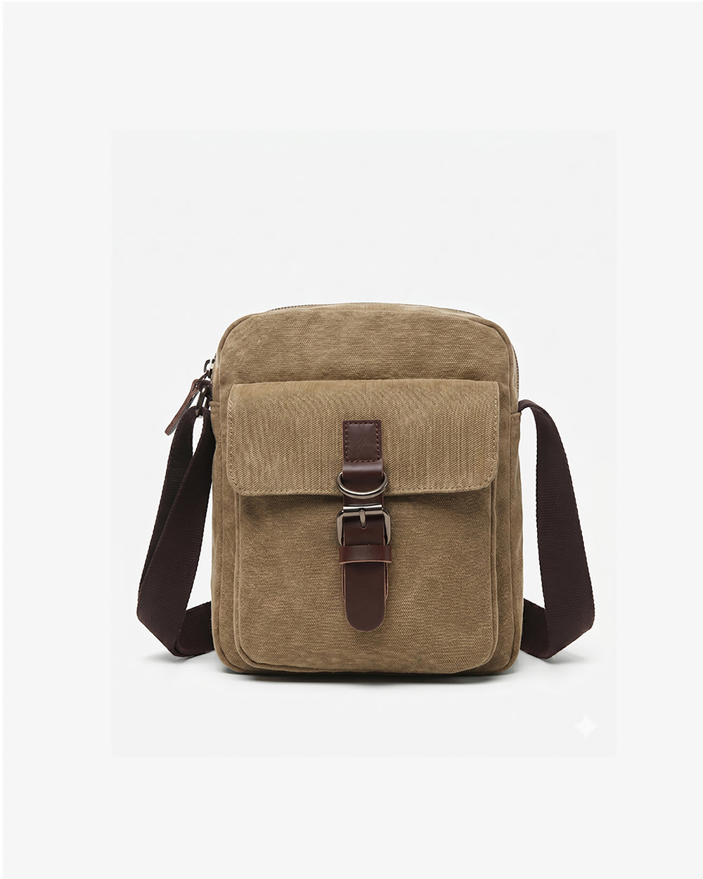 Alone Canvas Crossbody -Bej 5048