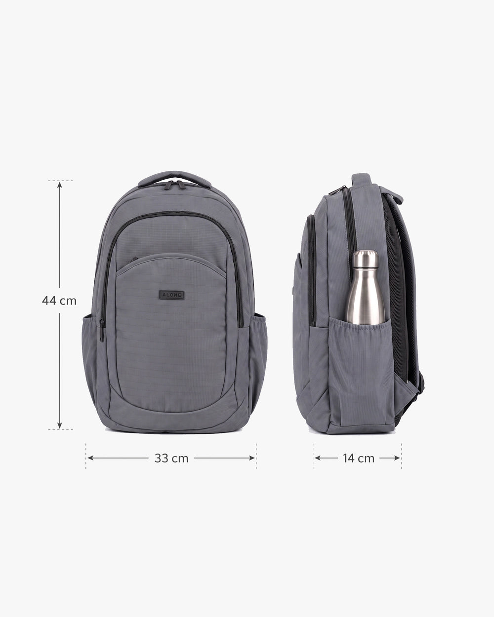 Alone Laptop Okul Sırt Çantası 8586 Gri
