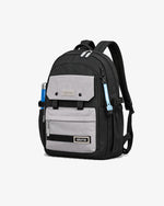 Alone Laptop Bölmeli Sırt Çantası - 77213 Siyah-Gri