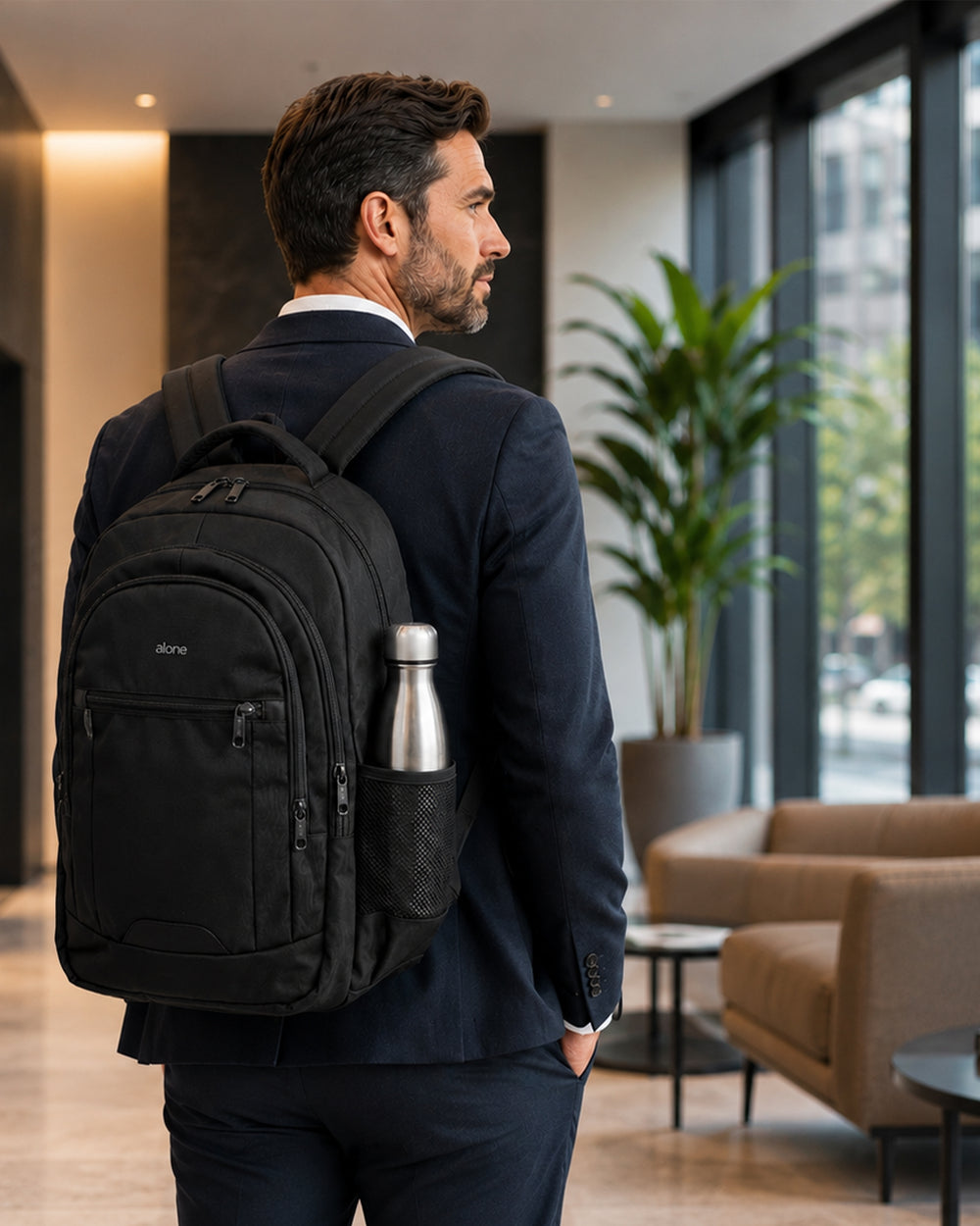 Alone Laptop Nova Sırt Çantası 1340 Siyah