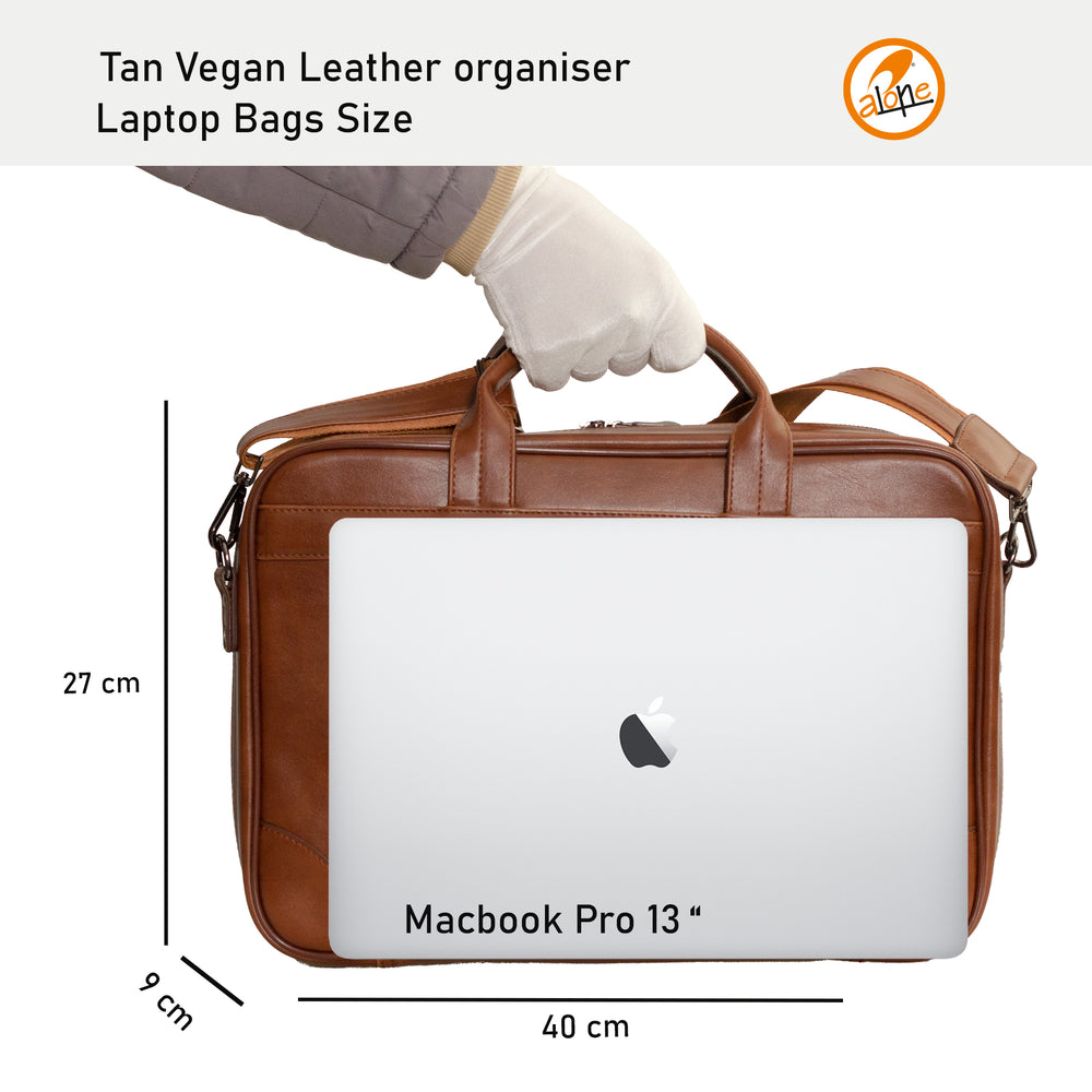 Alone Organizer Laptop & Evrak Çantası 15.6"|1005 Taba