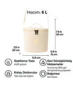Alone Termal Yemek Çantası – 9311 7L Bej
