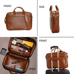 Alone Organizer Laptop Evrak Çantası 1005 Taba - görüntü 4