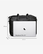 Alone Organizer Laptop & Evrak Çantası 15.6"|1005 Siyah