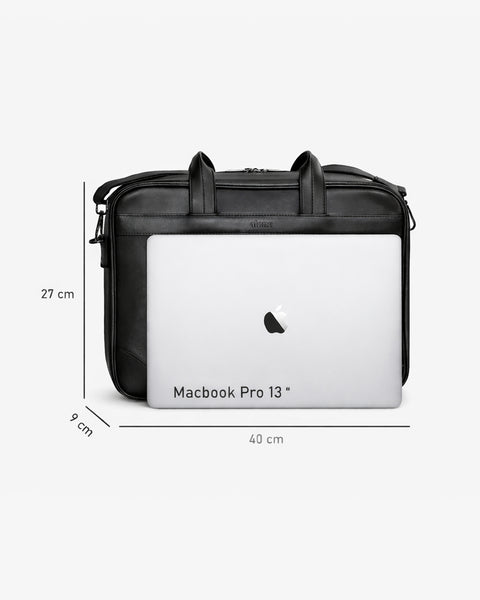 Alone Organizer Laptop & Evrak Çantası 15.6"|1005 Siyah