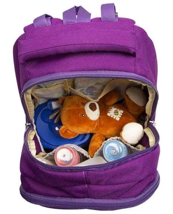 Bebek Bakım Sırt Çantası|Alone 9319 Mor - alonebag