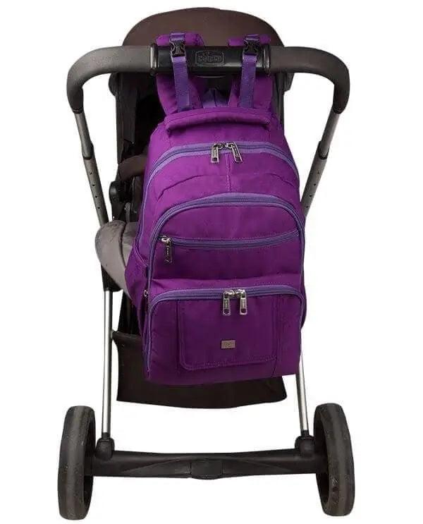 Bebek Bakım Sırt Çantası|Alone 9319 Mor - alonebag