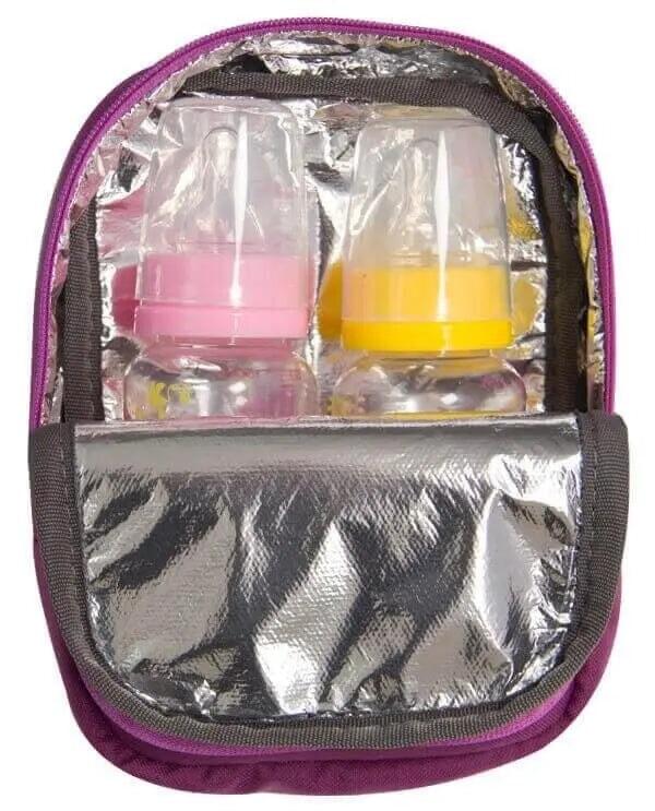 Bebek Bakım Çantası & Anne Bebek Sırt Çantası - Mürdüm | 9315 - alonebag