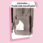 Bebek Mavi sırt çantası|Alone 9300 Mavi - alonebag