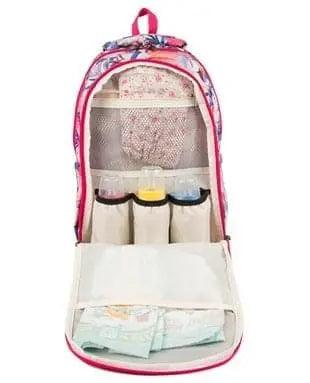 Bebek Bakım Sırt Çantası|Alone 9303 Kelebek desenli - alonebag