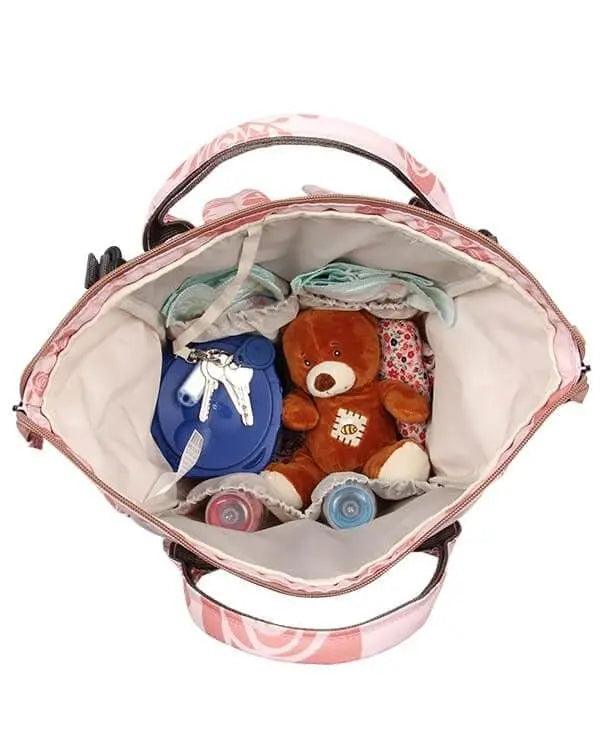 Bebek Bakım Sırt Çantası|9305 Gül - alonebag