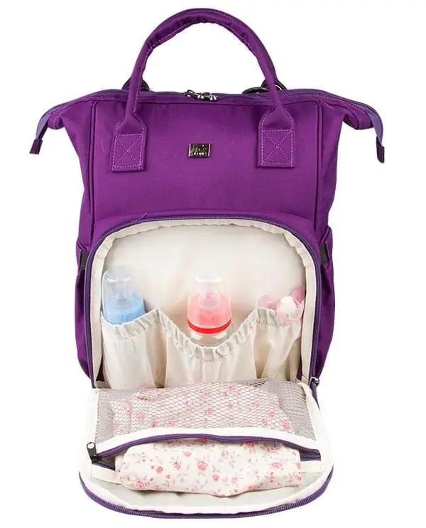 Bebek Bakım Sırt Çantası|9305 Mor - alonebag