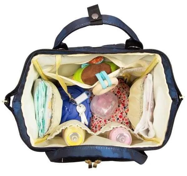 Bebek Bakım Sırt Çantası|9317 Kamuflaj Lacivert - alonebag