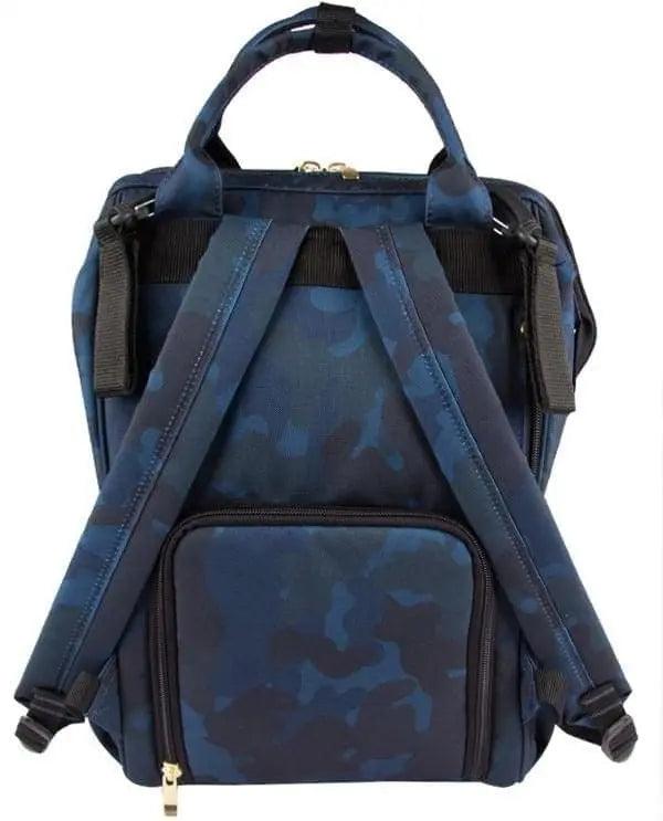 Bebek Bakım Sırt Çantası|9317 Kamuflaj Lacivert - alonebag