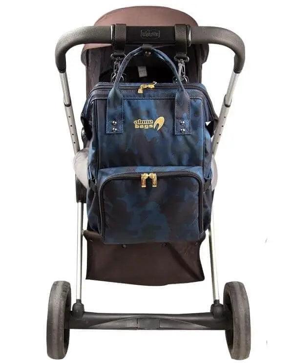 Bebek Bakım Sırt Çantası|9317 Kamuflaj Lacivert - alonebag