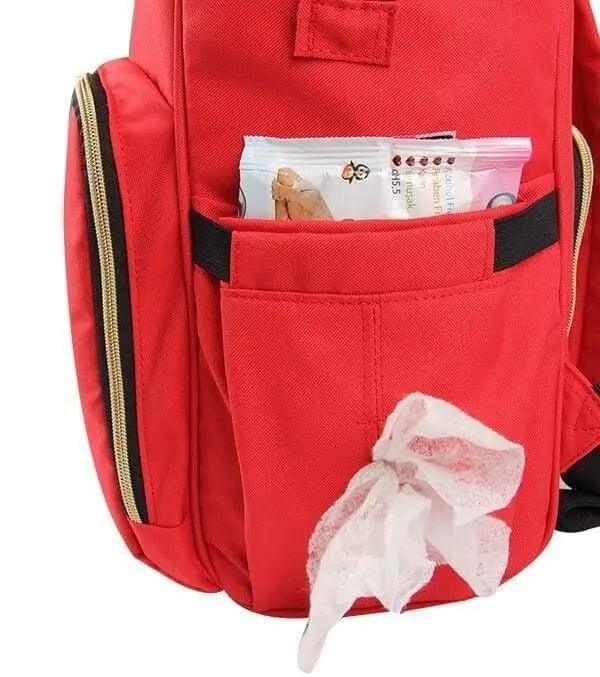 Bebek Bakım Sırt Çantası|9317 Kırmızı - alonebag