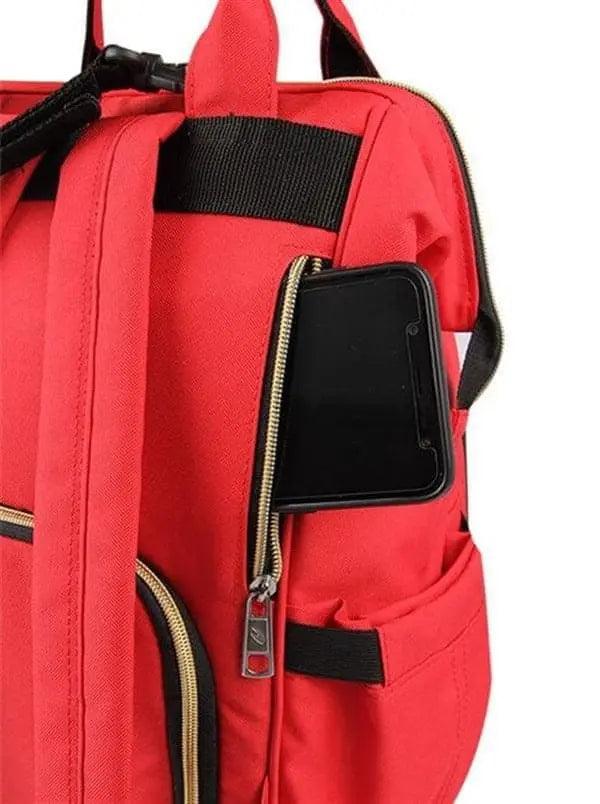 Bebek Bakım Sırt Çantası|9317 Kırmızı - alonebag