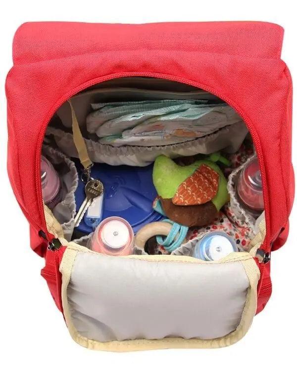 Bebek Bakım Sırt Çantası|9320 Kırmızı - alonebag