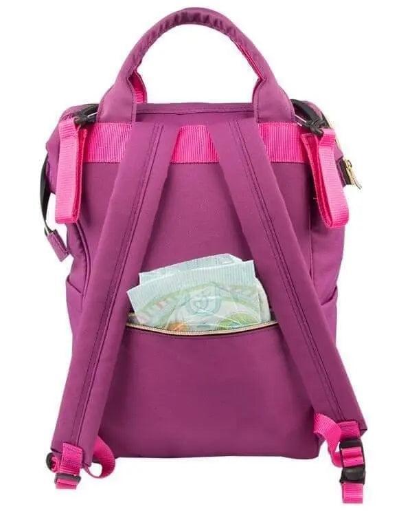 Bebek Bakım Sırt Çantası|9327 Mürdüm - alonebag