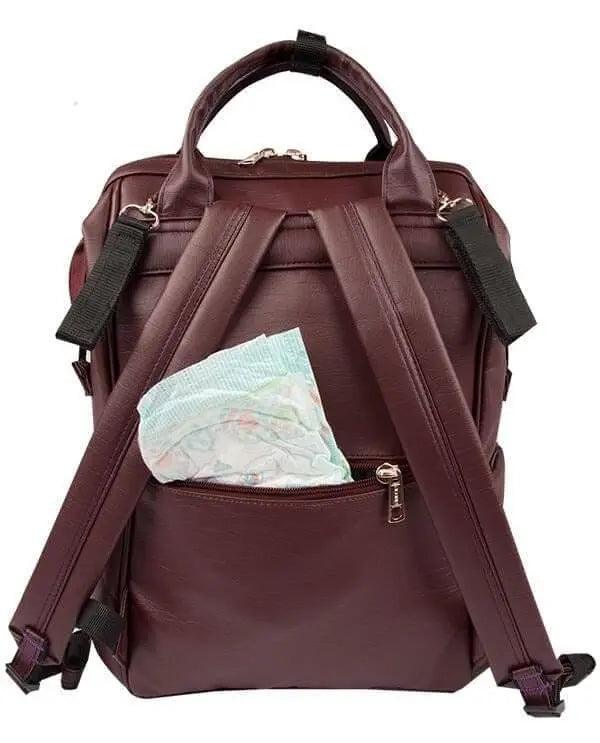 Anne Bebek Bakım Sırt Çantası|Alone 9350 Bordo - alonebag