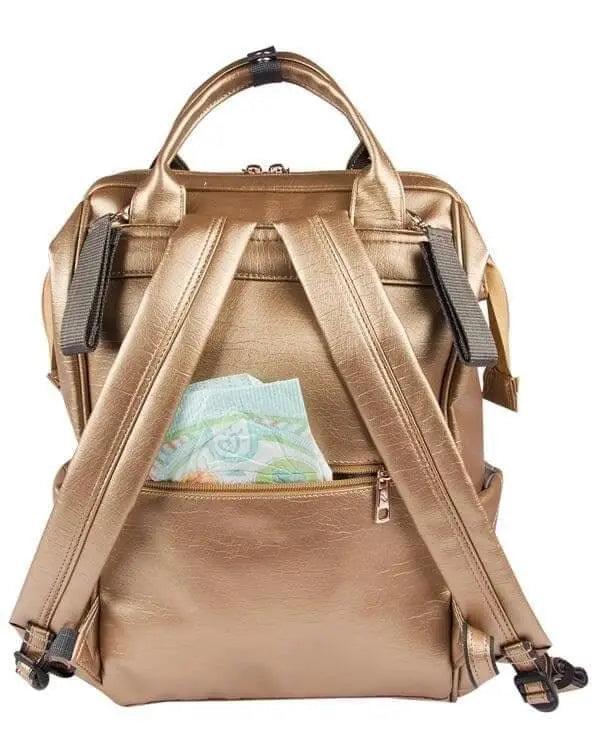 Anne Bebek Altın Rengi Sırt Çantası|Alone 9350 Gold - alonebag