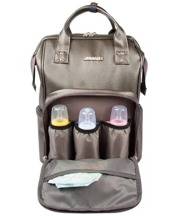 Anne Bebek Çantası | Alone 9350 Gümüş - alonebag