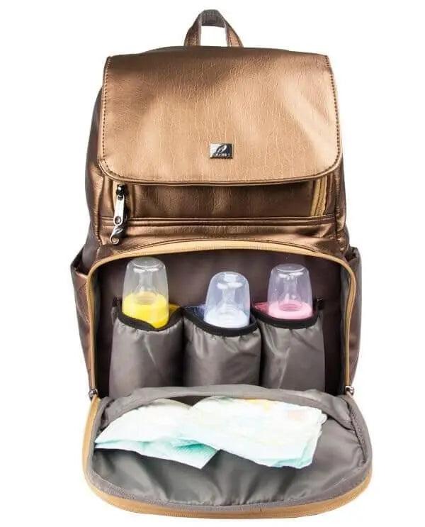 Bebek Bakım Sırt Çantası|9352 Bronz - alonebag