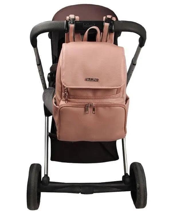 Bebek Bakım Sırt Çantası|9352 Pudra - alonebag