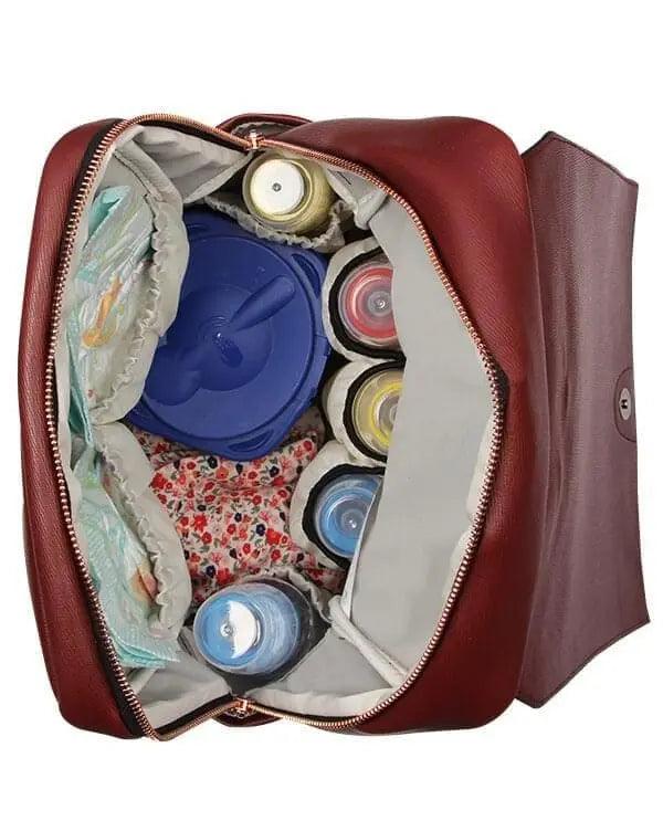 Bebek Bakım Sırt Çantası|9354 Bordo - alonebag