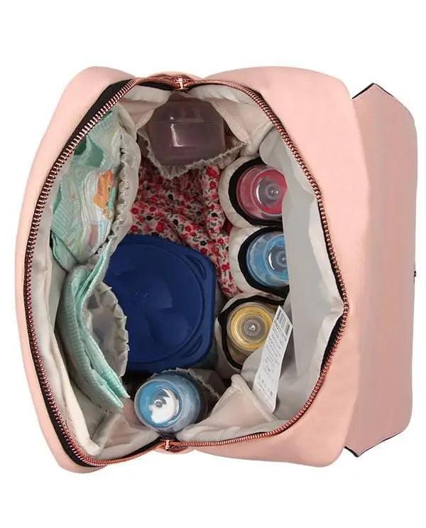 Bebek Bakım Sırt Çantası|9354 Pudra - alonebag