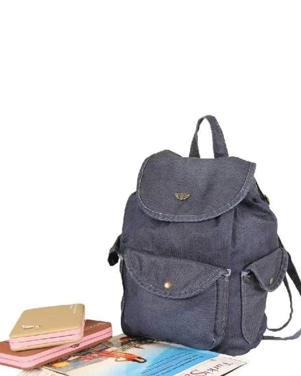 Kadın Denim Sırt Çantası Kar | Alone 5117 - alonebag