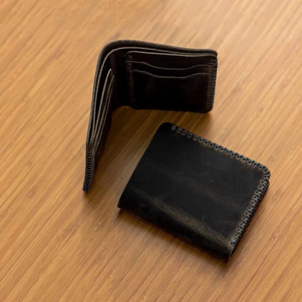 Gri Erkek Deri kartlık Cüzdan | Alone 102 - alonebag