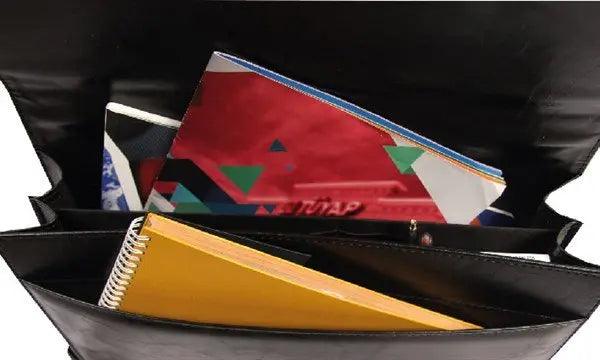 Erkek Deri Görünümlü Evrak Çantası | Alone 1208 Kahverengi - alonebag