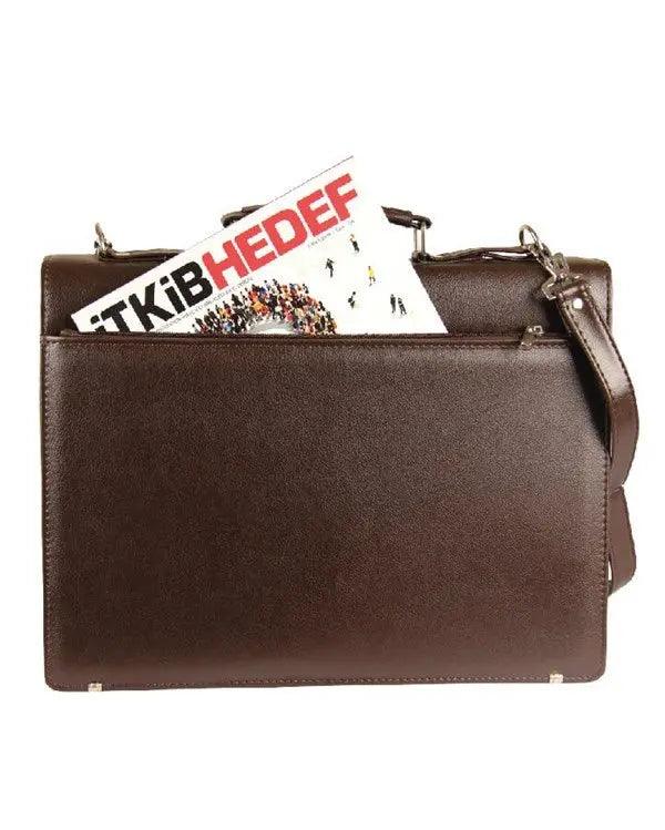 Deri Erkek Evrak Çantası | 1403 - alonebag