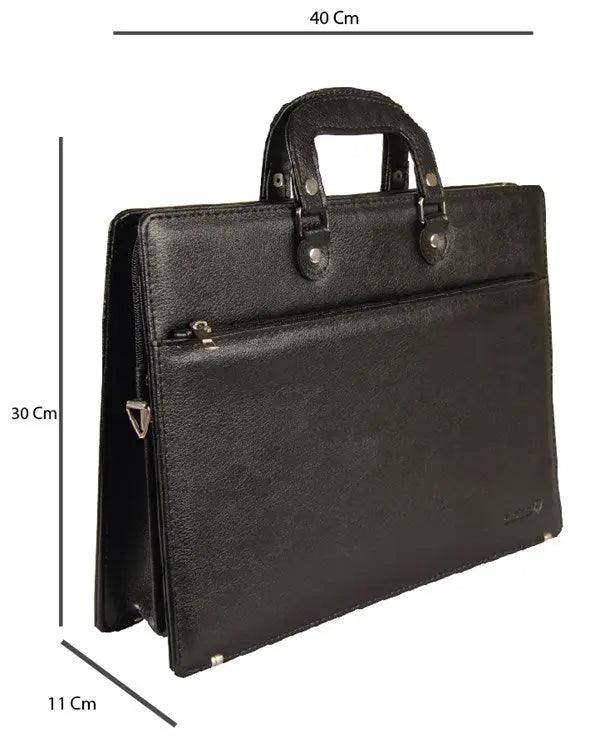 Deri Görünümlü Evrak Çantası | Alone 1405 Kahverengi - alonebag