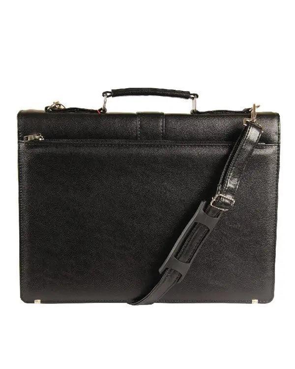 Deri Görünümlü Evrak Çantası Erkek | Alone 1406 Kahverengi - alonebag