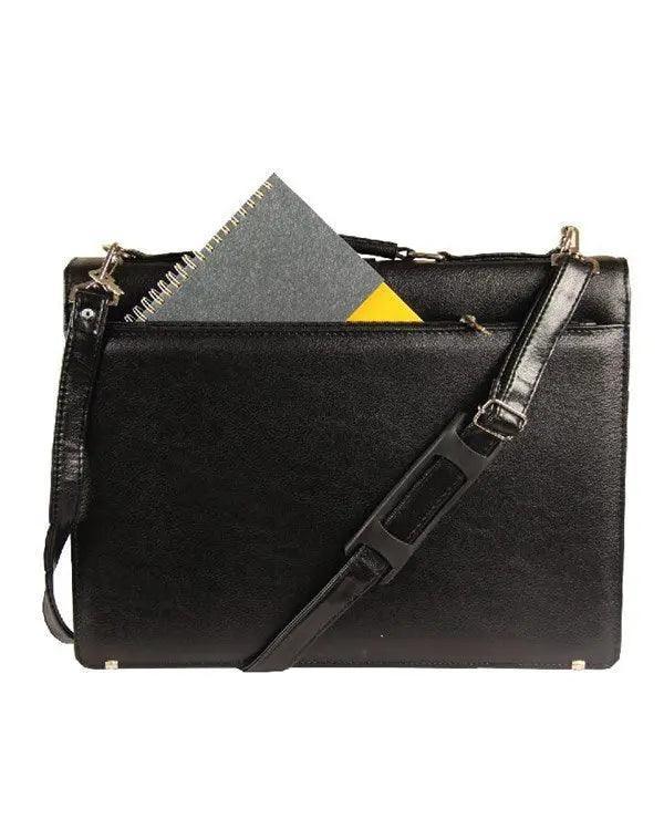 Deri Görünümlü Evrak Çantası Erkek | Alone 1406 Kahverengi - alonebag