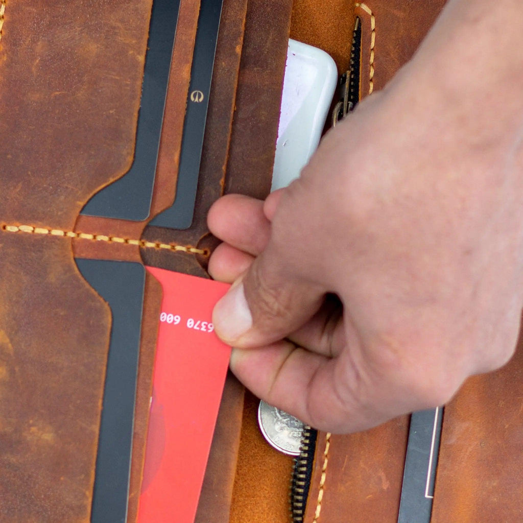 Kadın Cüzdan Kartlık Deri |Taba 105 - alonebag