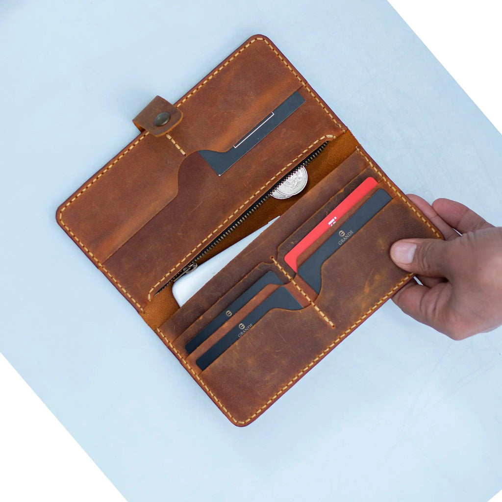 Kadın Cüzdan Kartlık Deri |Taba 105 - alonebag