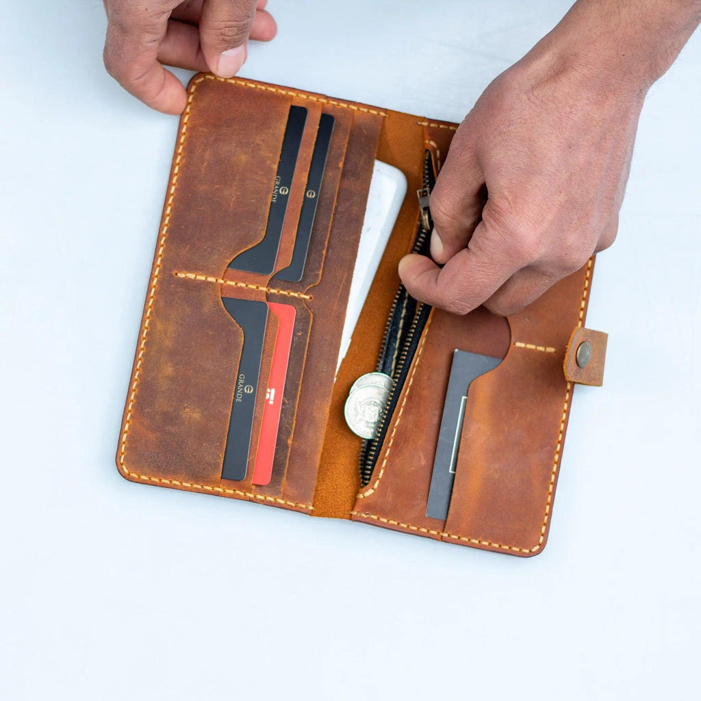 Kadın Cüzdan Kartlık Deri |Taba 105 - alonebag