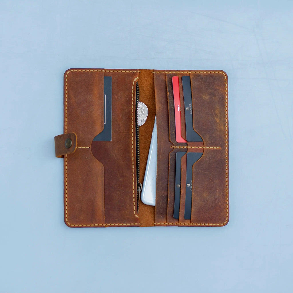 Kadın Cüzdan Kartlık Deri |Taba 105 - alonebag