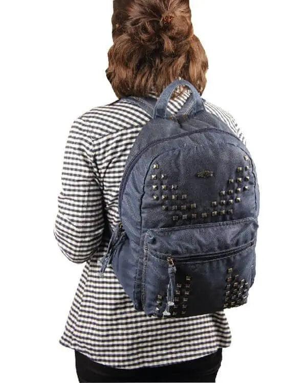 Kot Sırt Çantası Kadın |5120 Kar Denim - alonebag