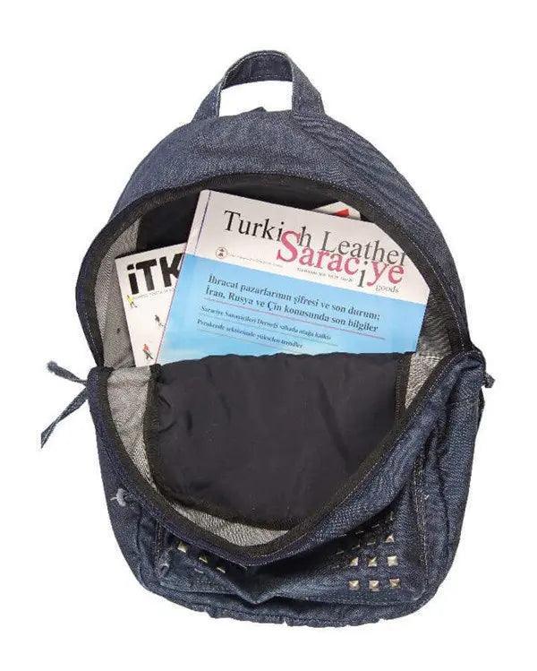 Kot Sırt Çantası |5120 Soft Denim - alonebag