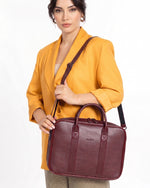 Alone MacBook Organizer Çanta 13"-14"İnç-Bordo