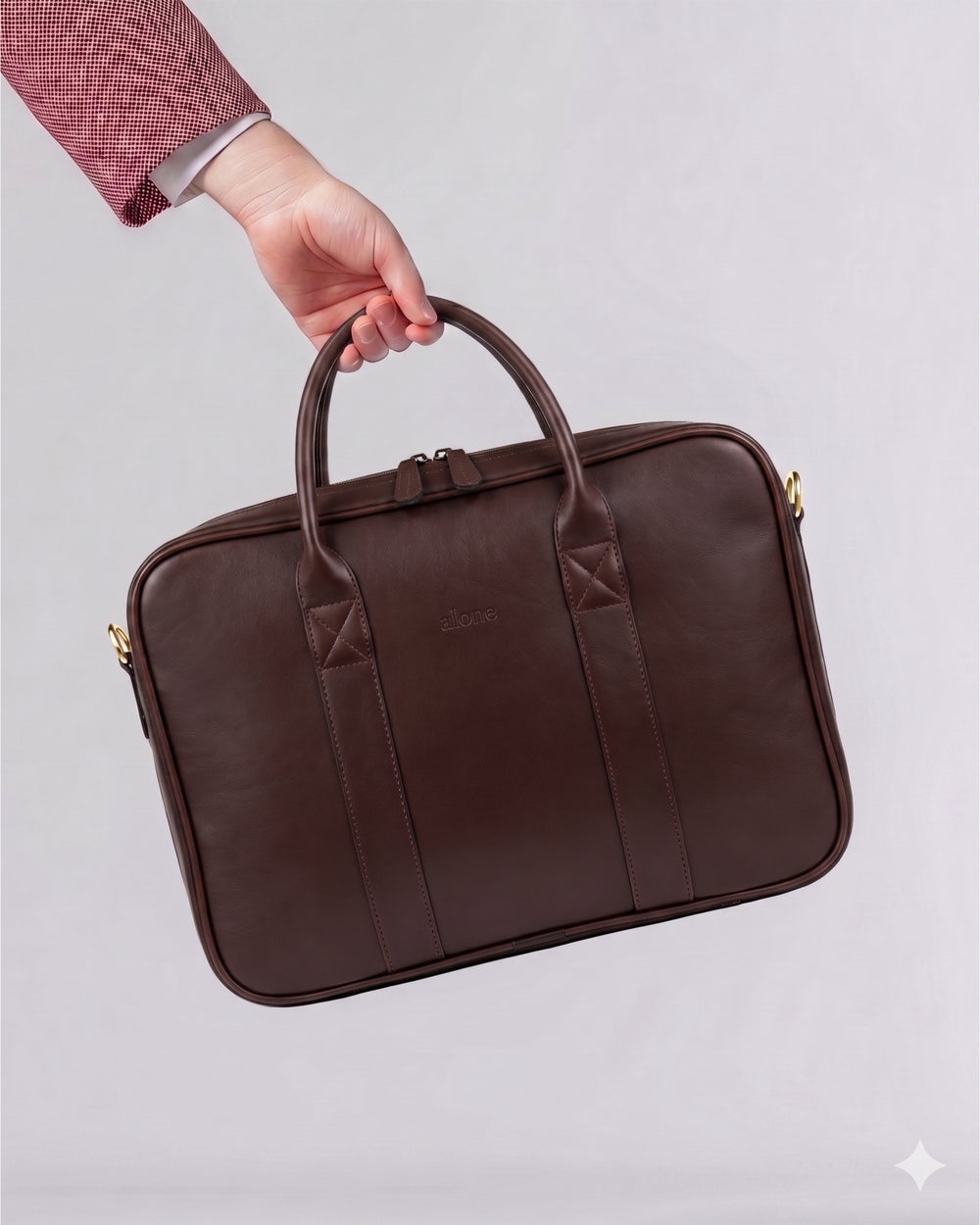Alone Organizer Çanta 13"-14"İnç-1004 Kahverengi